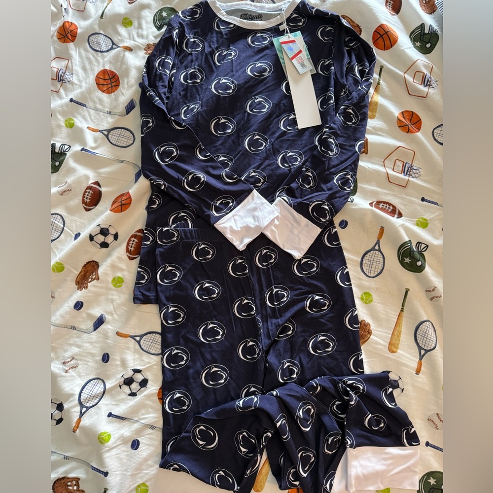 Penn state pajamas new with tags